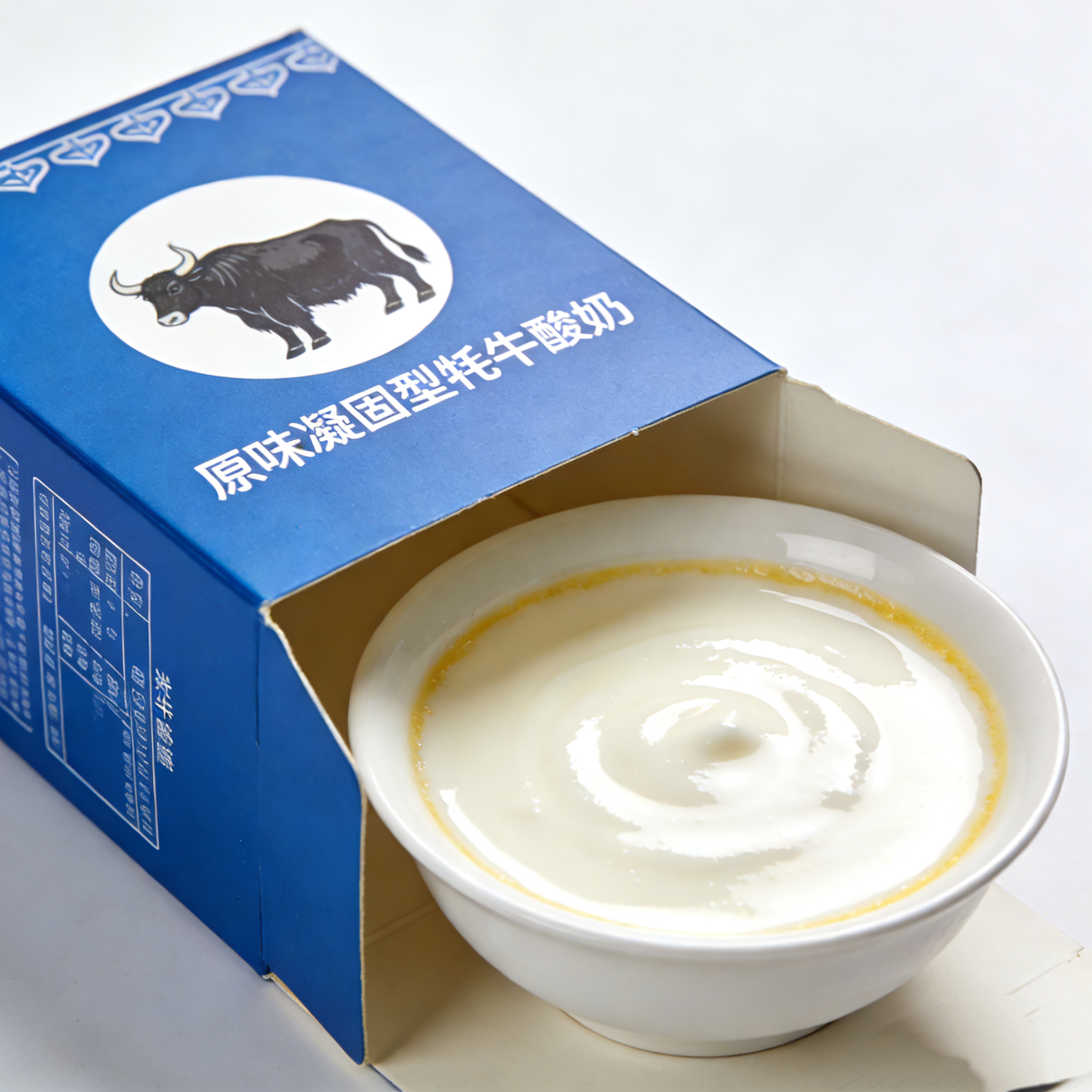 原味凝固型牦牛酸奶